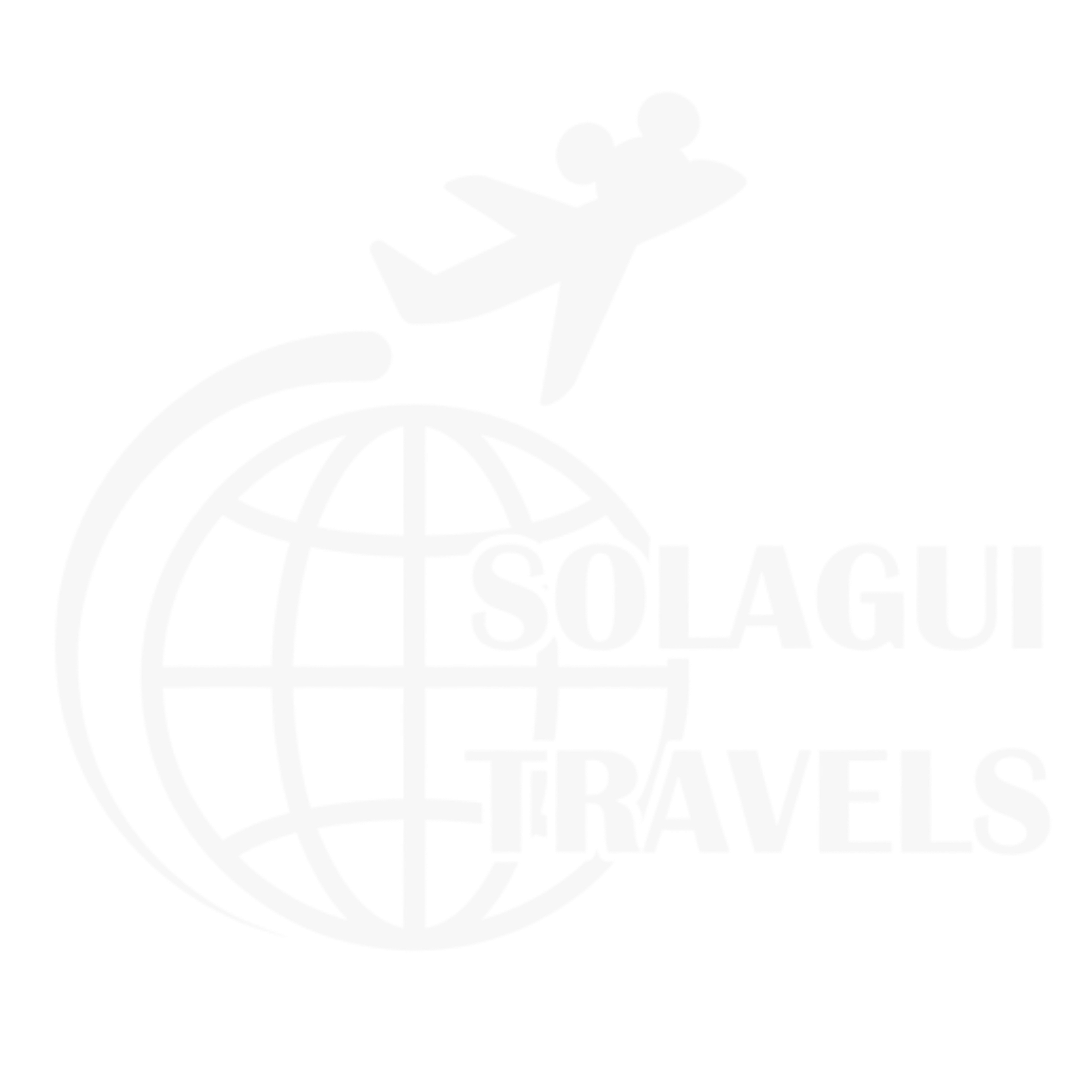 Solagui Travels Logo Blanco
